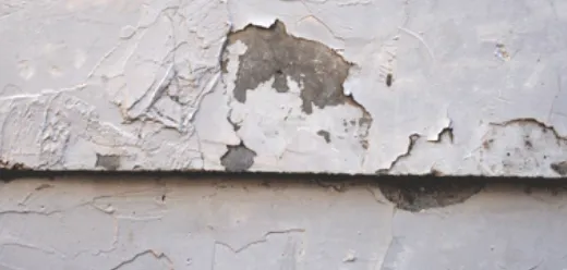 塗膜の剥がれ・腐食