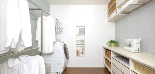 洗濯動線を見直したい