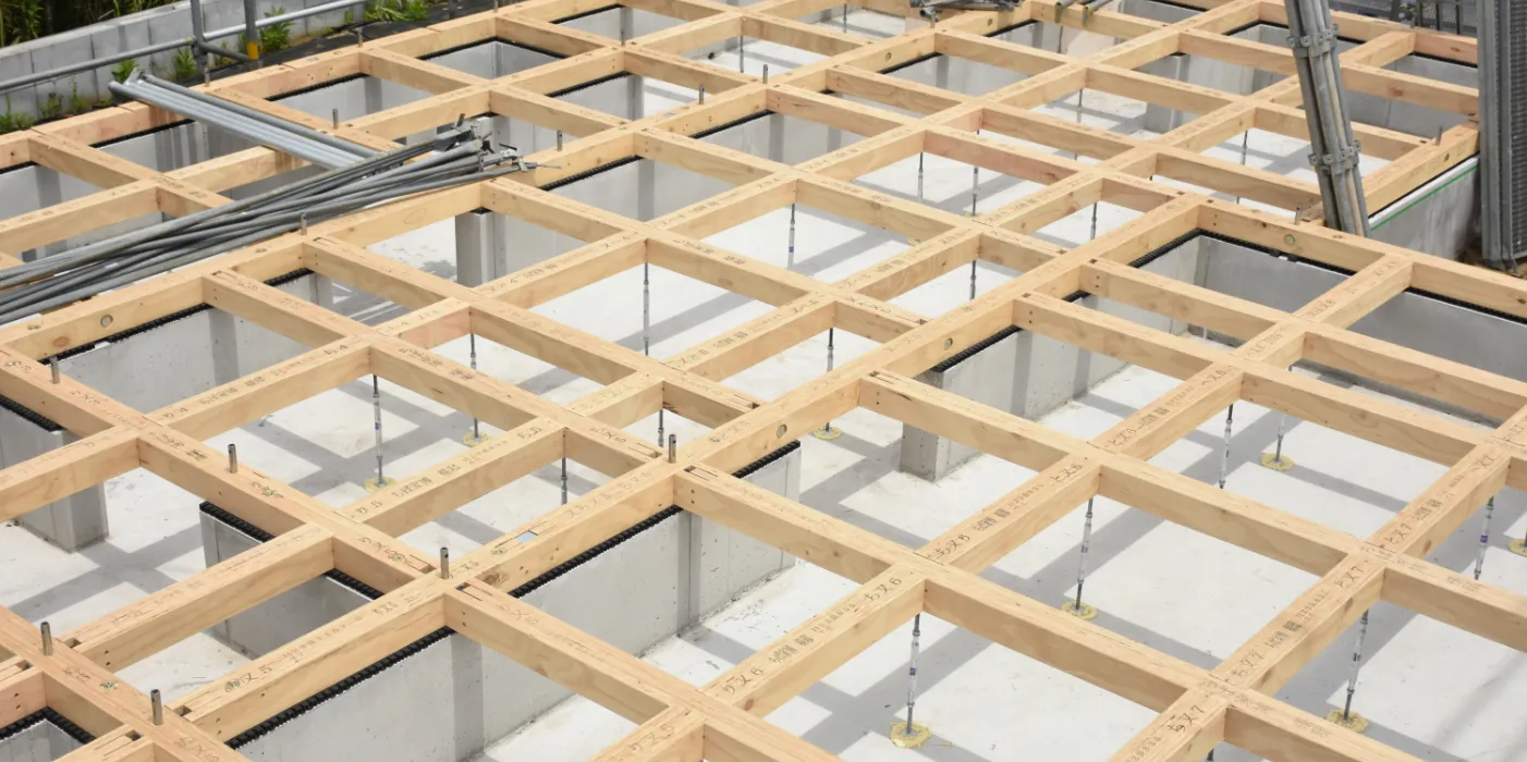 天然無垢材 × ハイブリッド工法