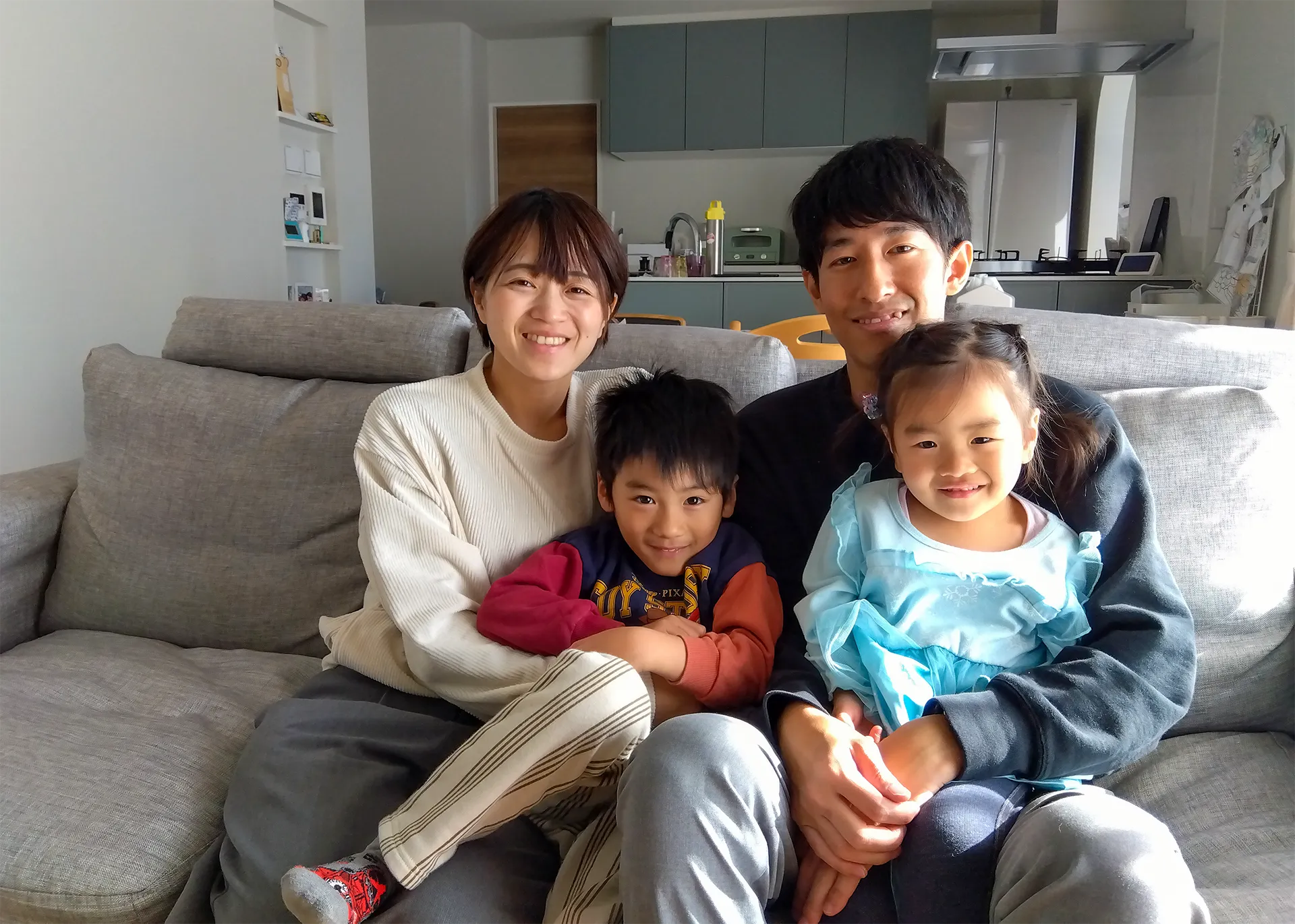 理想の土地と住まいで家族の笑顔があふれる暮らし