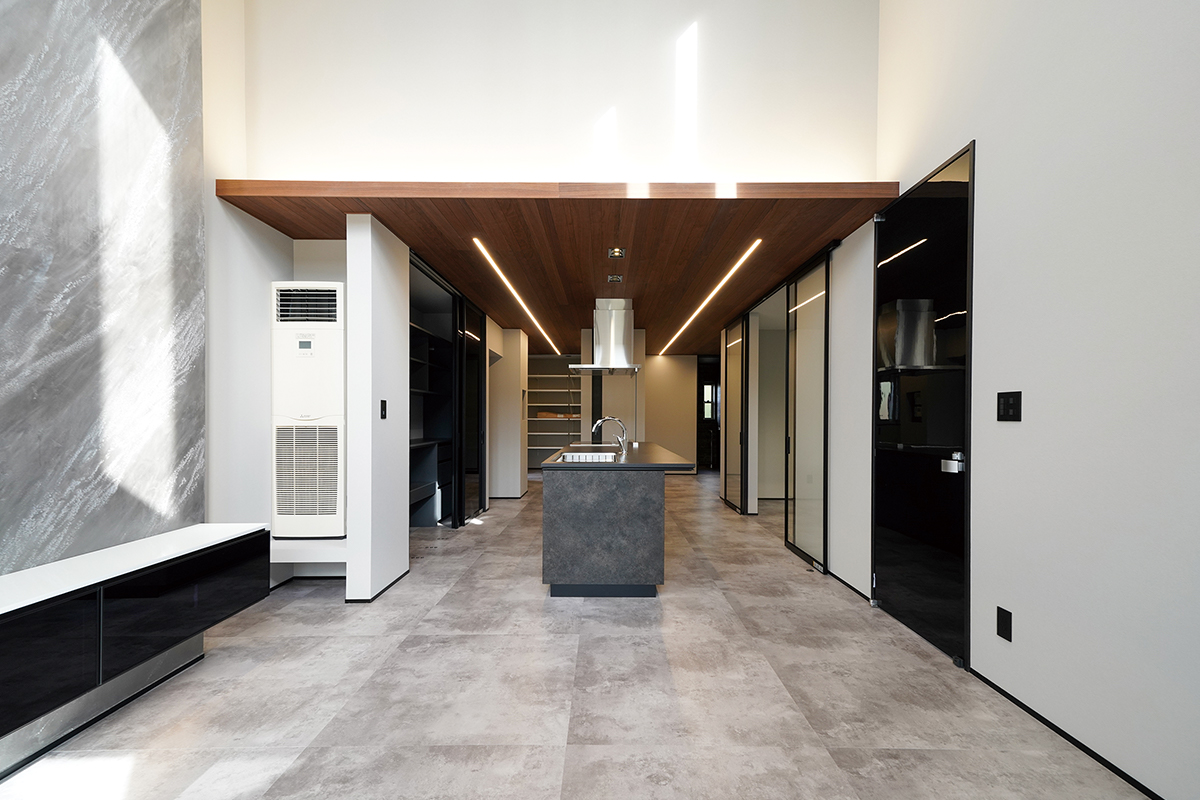 ホテルライクなデザインと仕上げが生み出す上質な時間