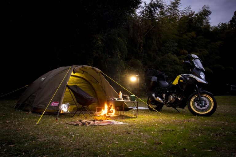 初めてのソロキャンプ△ツーリング！【実谷オートキャンプ場】