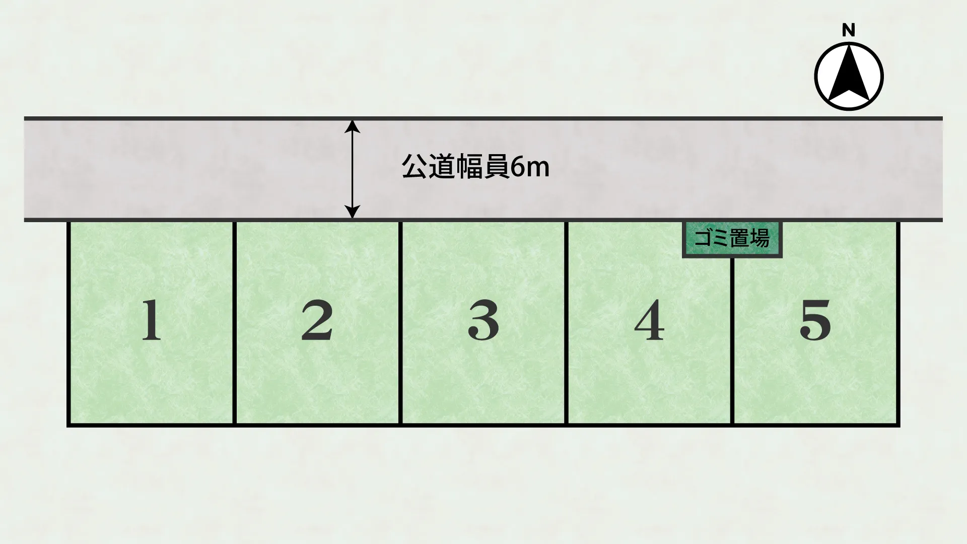 BLOOM CORT 鷲巣 区画図